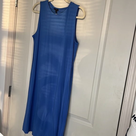 Blue dress with cardigan by JJill - Picture 3 of 7